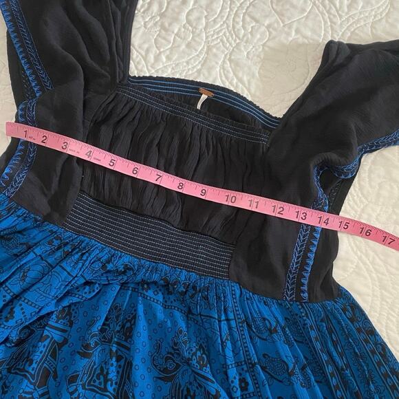 Free People In Search Of Paradise Dress Womens Size Small Festival Fiesta midi - Picture 7 of 8